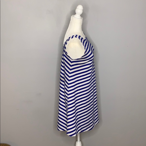 Altar’d State Blue and White Nautical Dress Top SM - Picture 4 of 8